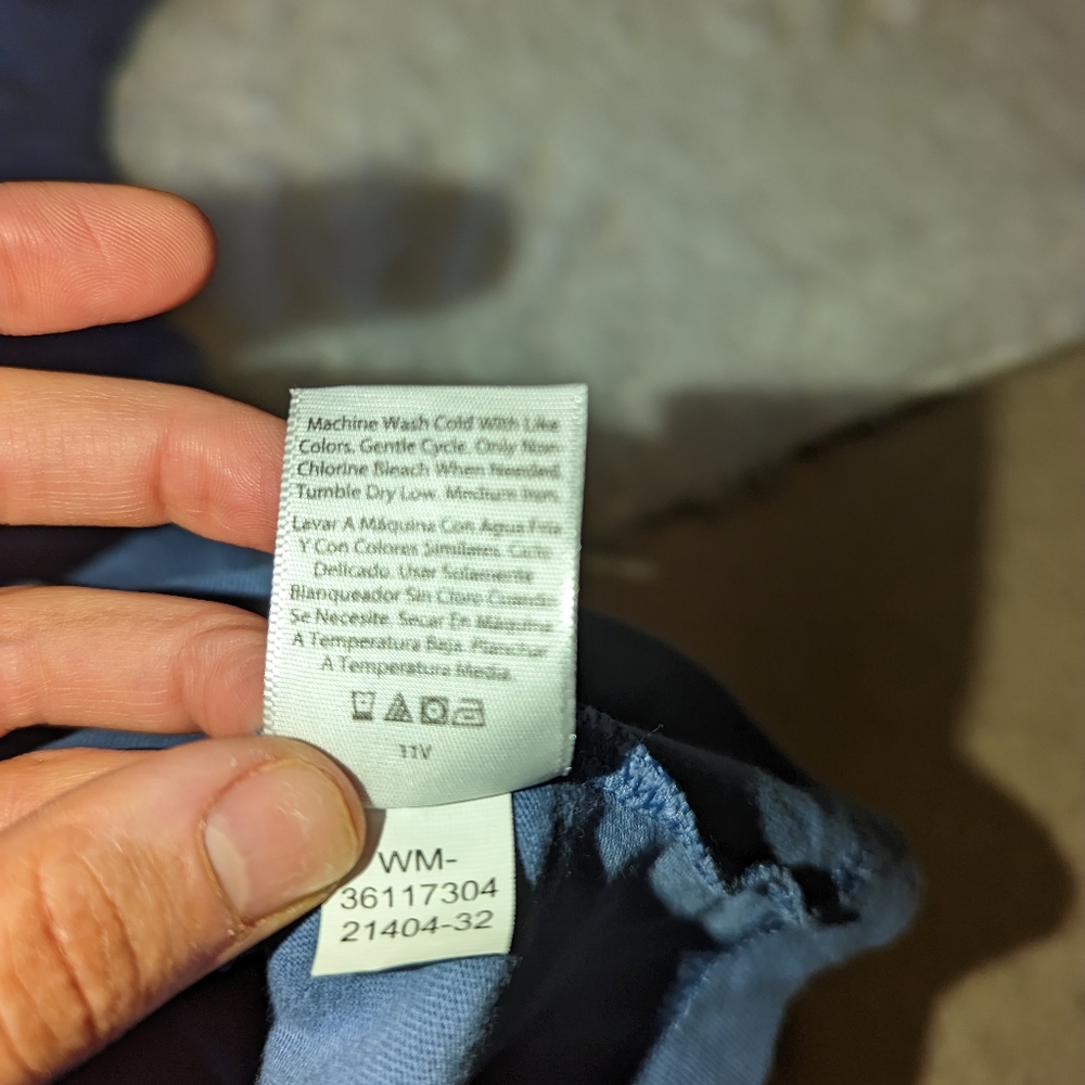 George Men's blue long sleeve t-shirt - Picture 3 of 10